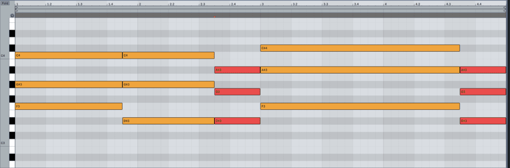 Adding More Notes To The Original Progression