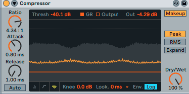 Compression Squashing A Sound