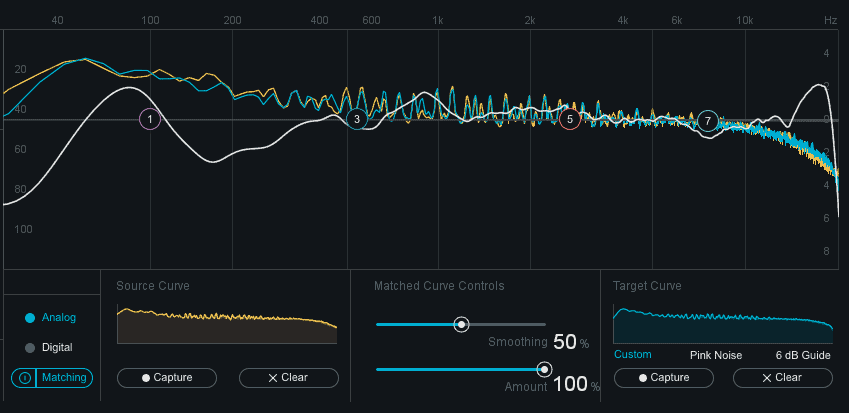 Eq Matching Initial Settings