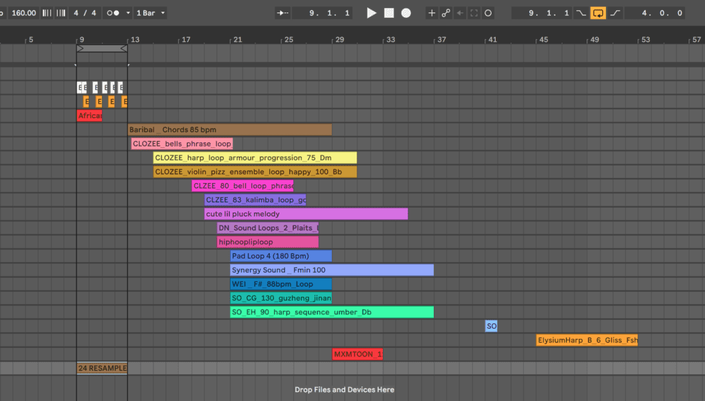 Choosing Random Loops