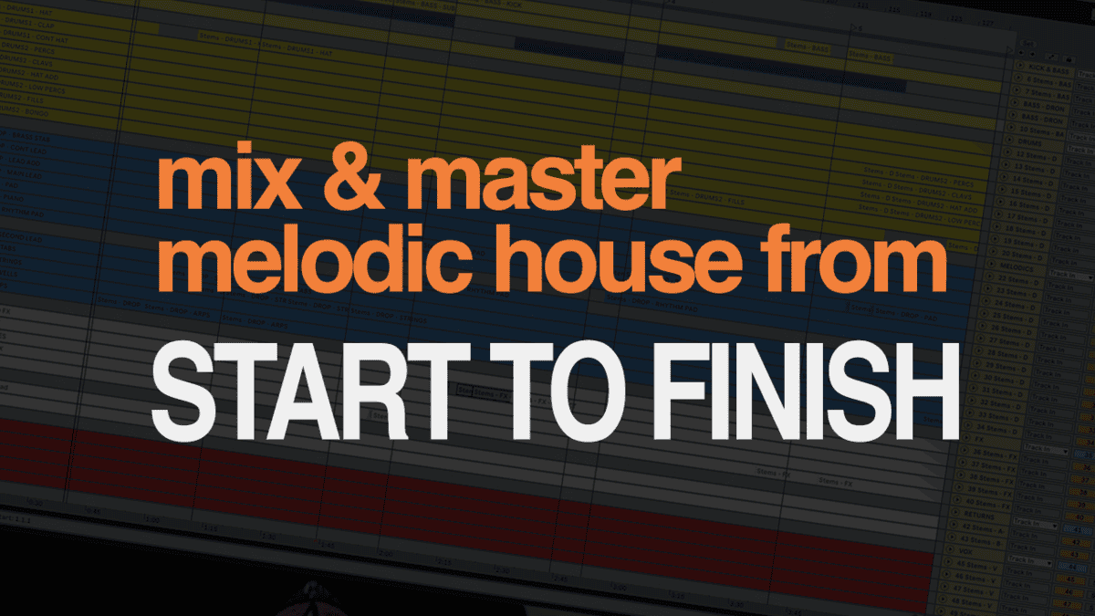 Mix And Master Start To Finish